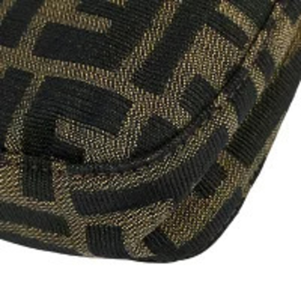 Fendi Zucca Mamma Baguette Handbag Hobo Bag Canvas Brown - Picture 6 of 7
